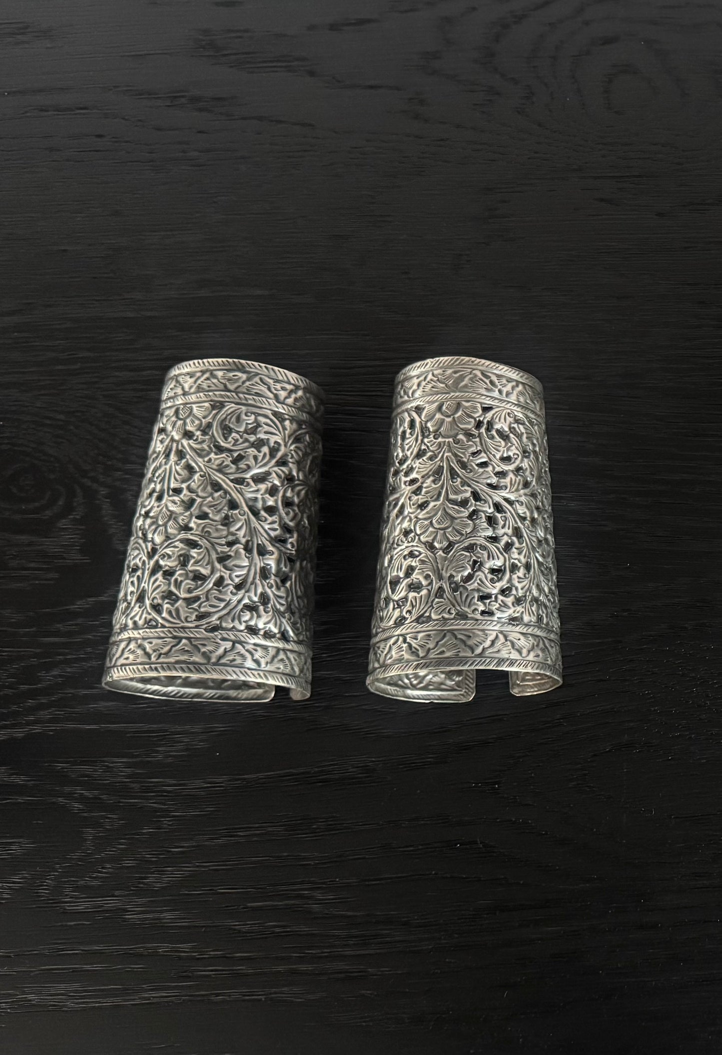 German Silver Metal Cuffs