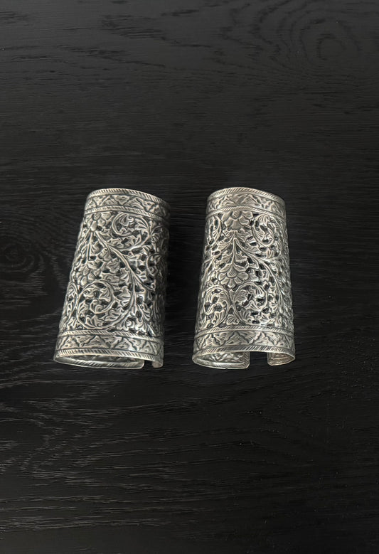 German Silver Metal Cuffs